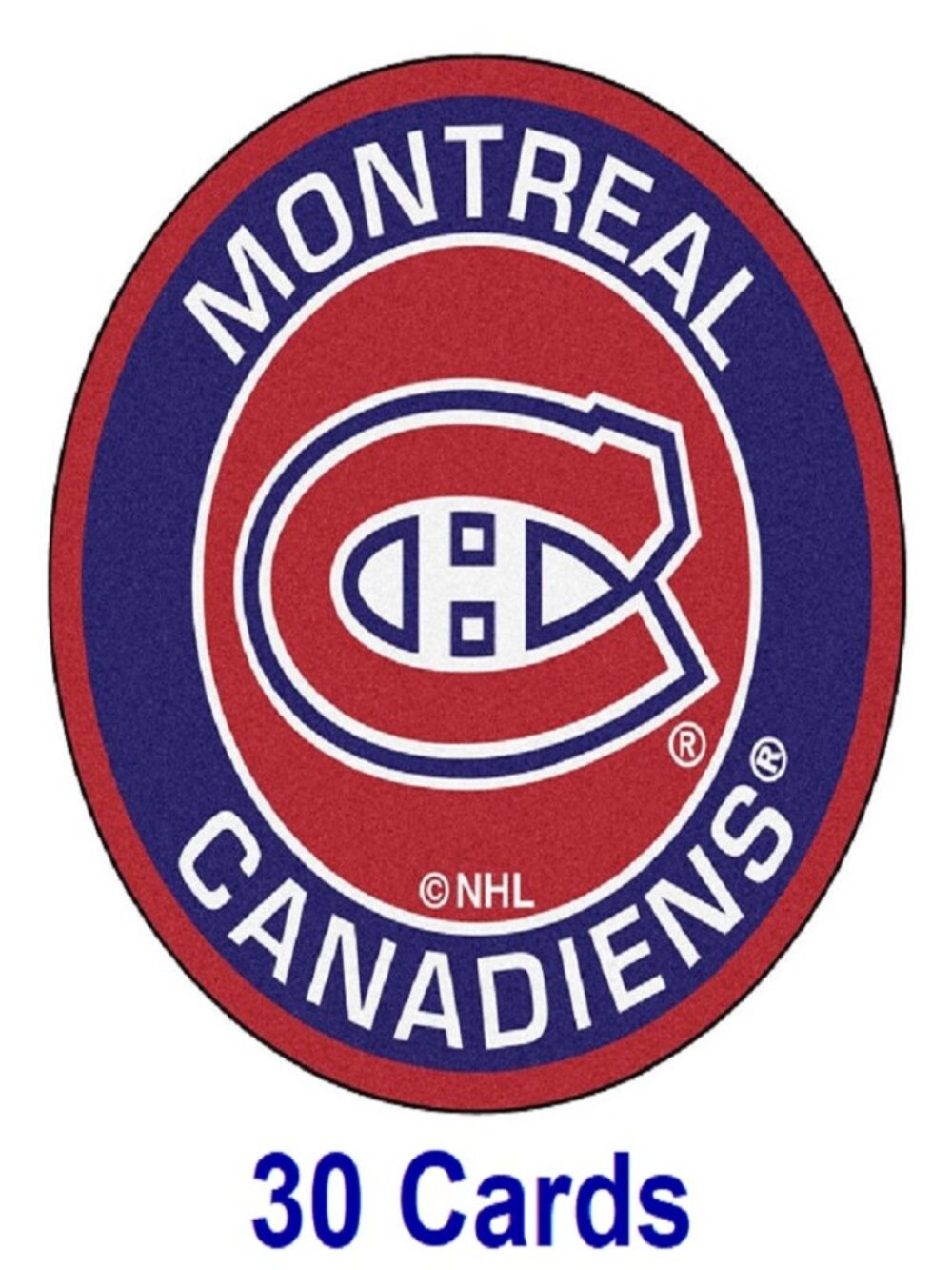 Montreal Canadiens Hockey Card Collection